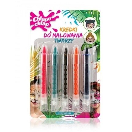 Chlapu Chlap Face Painting Crayons For Girls - 5 Pieces - Maison des fragrances