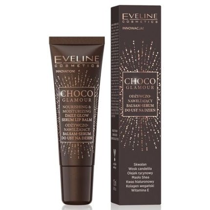 Choco Glamour Nourishing Moisturizing Lip Balm Serum for Day - Maison des fragrances