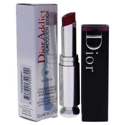 Christian Dior Dior Addict Lacquer Stick 867 Sulfurous for Women 0.11 Ounce - Maison des fragrances