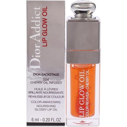 Christian Dior Dior Addict Lip Glow Oil 004 Coral Women Lip Oil 0.2oz 6ml - Maison des fragrances