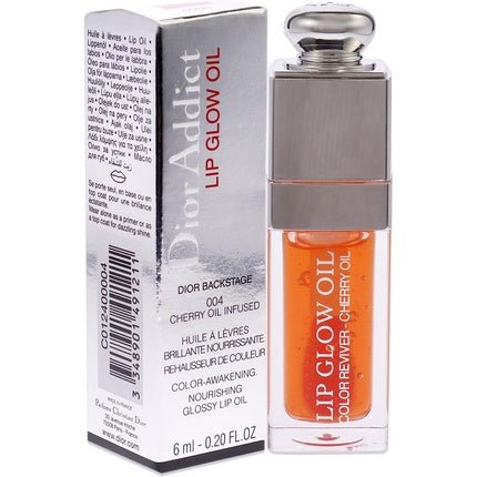 Christian Dior Dior Addict Lip Glow Oil 004 Coral Women Lip Oil 0.2oz 6ml - Maison des fragrances