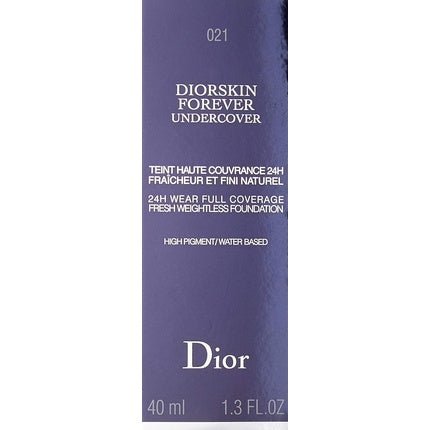 Christian Dior Diorskin Forever Undercover Foundation 021 Linen for Women 1.3 Ounce - Maison des fragrances