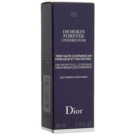 Christian Dior Diorskin Forever Undercover Foundation 023 Peach for Women 1.3 Ounce - Maison des fragrances
