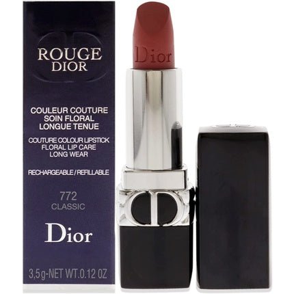 Christian Dior Rouge Dior Couture Colour Refillable Lipstick 3.5g 772 Classic - Maison des fragrances