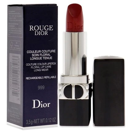 Christian Dior Rouge Dior Couture Lipstick 999 Satin 0.12 oz - Maison des fragrances