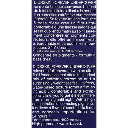 Christian Dior skin Forever Undercover Foundation No.22 Cameo - Maison des fragrances