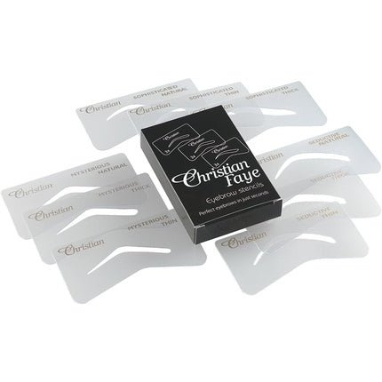 Christian Eyebrow Stencil Set MSS - Maison des fragrances