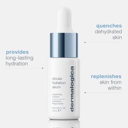 Circular Hydration Serum Travel 10ml - Highly Concentrated Hydrating Serum - Maison des fragrances