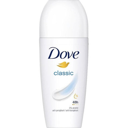 Dove Deo Roll-On 48h Classic Antiperspirant - 50ml Dove