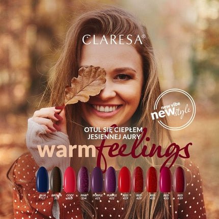 Claresa 317 Brown UV Nail Polish 5ml - Maison des fragrances