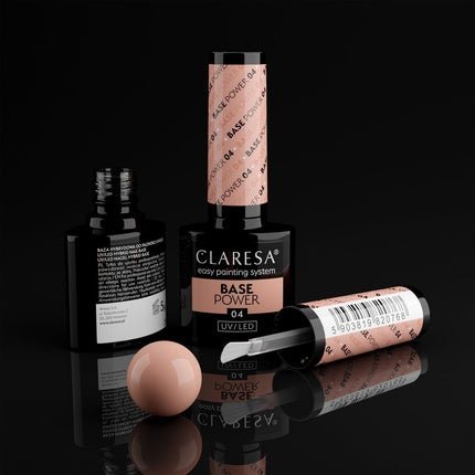 Claresa Base Power Hybrid Base 04 5g - High Quality Nail Polish - Maison des fragrances