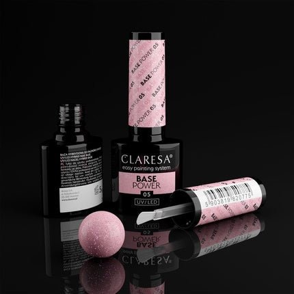 Claresa Base Power Hybrid Base 05 5g - Nail Polish - Maison des fragrances