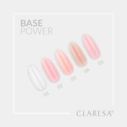 Claresa Base Power Hybrid Base 05 5g - Nail Polish - Maison des fragrances