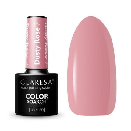 Claresa Dusty Rose UV Nail Polish 5ml - Maison des fragrances