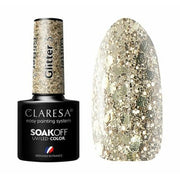 Claresa Glitter Soak Off Hybrid Nail Polish 3.5ml - Maison des fragrances