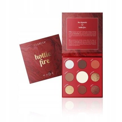 Claresa HOTTIE FIRE Eyeshadow Palette - Maison des fragrances