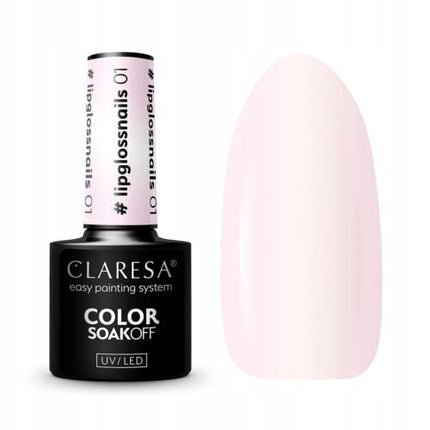 CLARESA Hybrid Nail Polish Lipglossnails 01 - Maison des fragrances