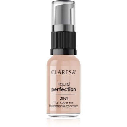 Claresa Liquid Perfection 2 - In - 1 Face Concealer 104 Nude 18g - Maison des fragrances