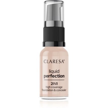 Claresa Liquid Perfection 2in1 Concealer And Foundation With Matte Finish 103 Cool Medium 18g - Maison des fragrances