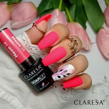 Claresa Neon UV Nail Polish 5ml - Pack of 14 - Maison des fragrances