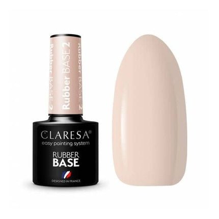 Claresa Rubber Base Hybrid Nail Polish Base 2 5g - Maison des fragrances