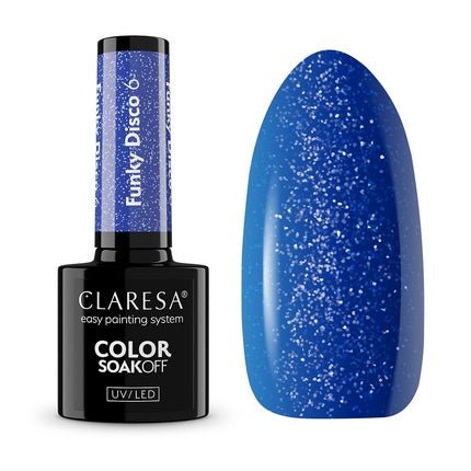 Claresa Soak Off Uv Led Funky Disco Hybrid Nail Polish 6 5g - Maison des fragrances