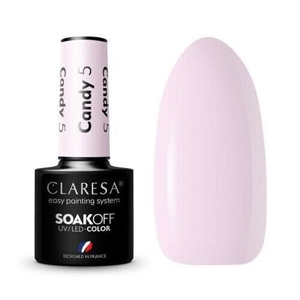 Claresa Soak Off Uv/Led Candy Hybrid Nail Polish 5g - Maison des fragrances