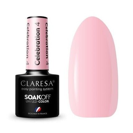 Claresa Soak Off Uv/Led Celebration Hybrid Nail Polish 04 - 5g - Maison des fragrances