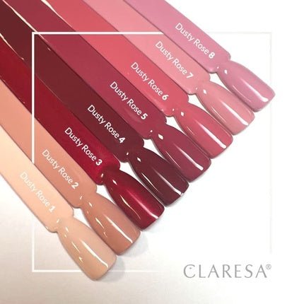Claresa Soak Off Uv/Led Dusty Rose Hybrid Nail Polish 002 5g - Maison des fragrances
