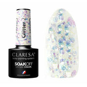 Claresa Soak Off Uv/Led Glitter Hybrid Nail Polish 2 5g - Maison des fragrances