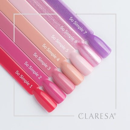 Claresa Soak Off Uv/Led Hybrid Nail Polish 2 So Simple 5g - Maison des fragrances