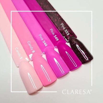 Claresa Soak Off Uv/Led Hybrid Nail Polish 8 Candy 5g - Maison des fragrances