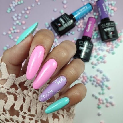 Claresa Soak Off Uv/Led Hybrid Nail Polish 8 Candy 5g - Maison des fragrances