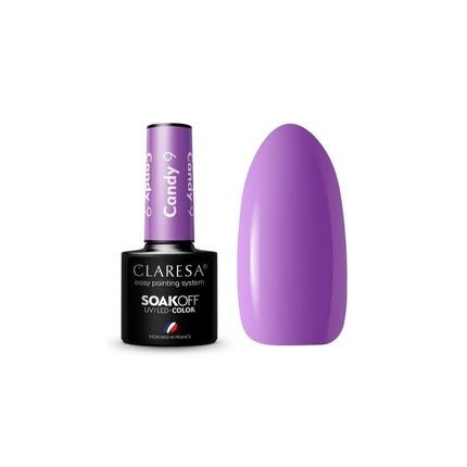 Claresa Soak Off Uv/Led Hybrid Nail Polish 9 Candy 5g - Maison des fragrances