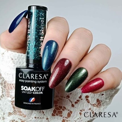 Claresa Soak Off Uv/Led Make It Shine Hybrid Nail Polish 1.5g - Maison des fragrances