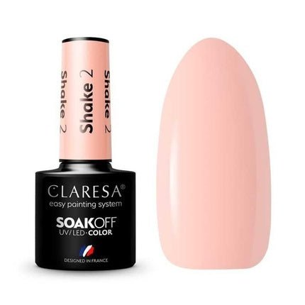 Claresa Soak Off Uv/Led Shake Hybrid Nail Polish 2 5g - Maison des fragrances