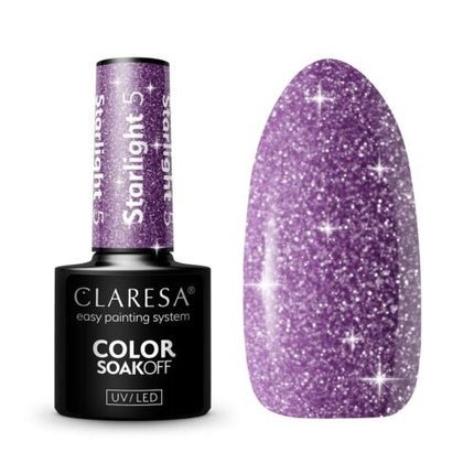 Claresa Soak Off Uv/Led Starlight Hybrid Nail Polish 5g - Maison des fragrances
