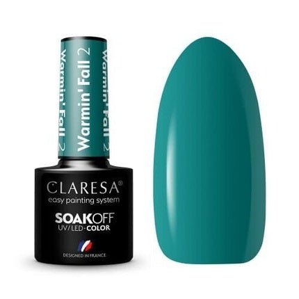 Claresa Soak Off Uv/Led Warming Fall Hybrid Nail Polish 2 5g - Maison des fragrances