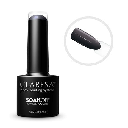 CLARESA SoakOFF UV/LED Gel Grey 218 5ml - Maison des fragrances