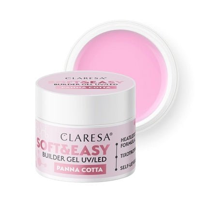 Claresa Soft & Easy Builder Gel Panna Cotta 12g - Maison des fragrances