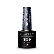 Claresa Top Glitter No Wipe Hybrid Nail Polish Top Coat Glitter Blue 5g - Maison des fragrances