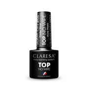 Claresa Top Glitter No Wipe Hybrid Nail Polish Top Coat Glitter Silver 5g - Maison des fragrances