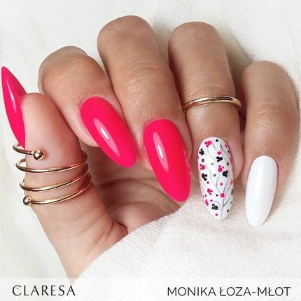Claresa UV LED Nail Polish Collection Hybrid Manicure Soak Off - 5ml Pink Color No. 530 - Maison des fragrances