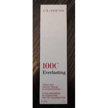 Clarins 100C Lily Everlasting Long - wear Hydrating Matte Foundation 30ml - Maison des fragrances