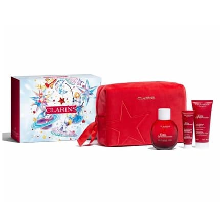 Clarins Eau Dynamissante With Bath Gel And Perfumed Body Lotion Miniature Coffret (Coffret) Mixte 100ml - Maison des fragrances