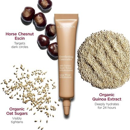 Clarins Everlasting Concealer 03 Medium Deep Beige 12ml - Maison des fragrances
