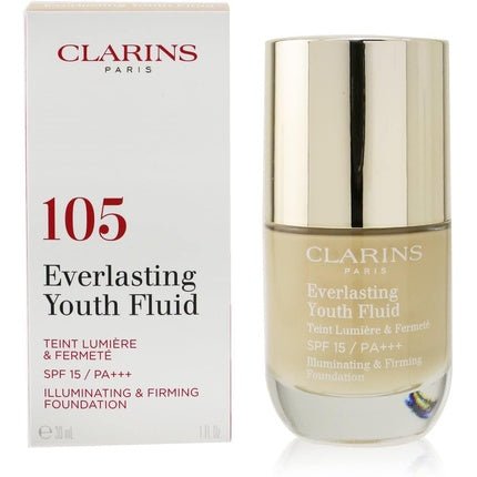 Clarins Everlasting Youth Fluid 105 Nude 30ml - Maison des fragrances