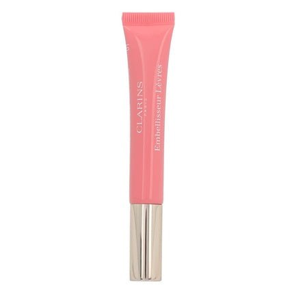 Clarins Instant Light Natural Lip Perfector - 01 Rose Shimmer - Lip Gloss - 12ml - Maison des fragrances