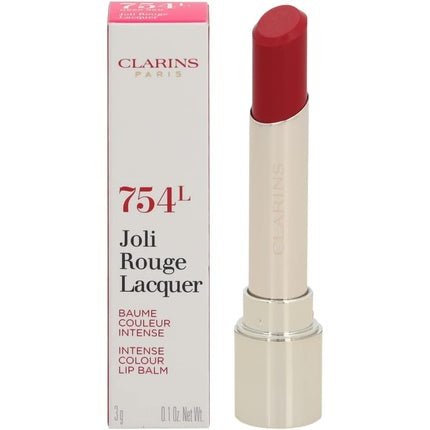 Clarins Joli Rouge Lacquer 754 L Deep Red 1.0oz/3g - Maison des fragrances