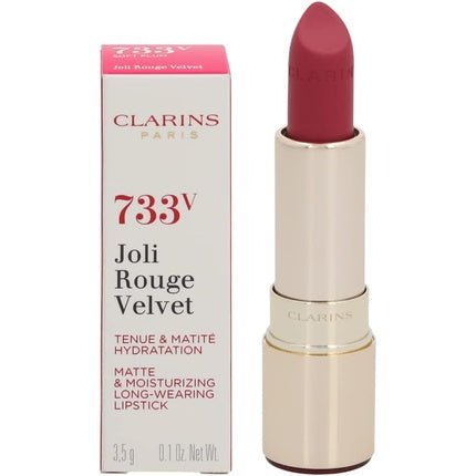 Clarins Joli Rouge Velvet Matt Lipstick 733V - Maison des fragrances